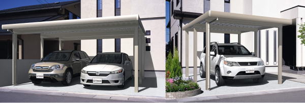 旭川ガラスサッシカーポート